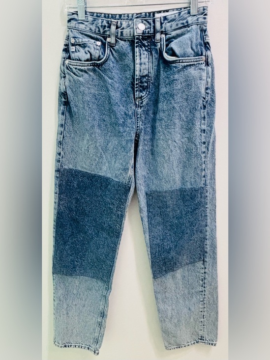 Ag Adriano Goldschmied Denim - AG Adriano Goldschmied Blue Clove Patch Relaxed Vintage Straight Jeans